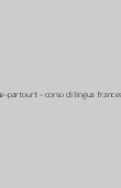 Copertina dell'audiolibro Passe-partourt – corso di lingua francese di SALVETTI, M.E.